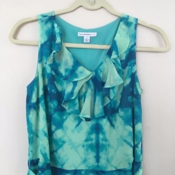 Isaac Mizrahi Live! Tie Die Printed Dress - Picture 3 of 3